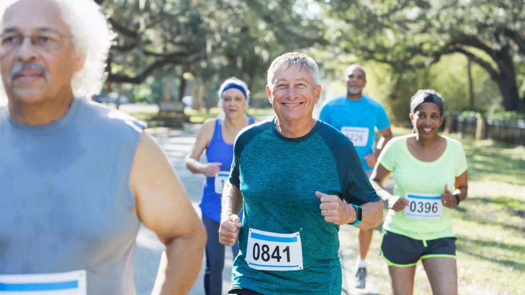 Marathon Sports Running for Seniors