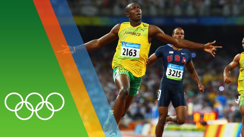 Epic Sports Moments - Usain Bolt's World Record Run at the 2008 Olympics 