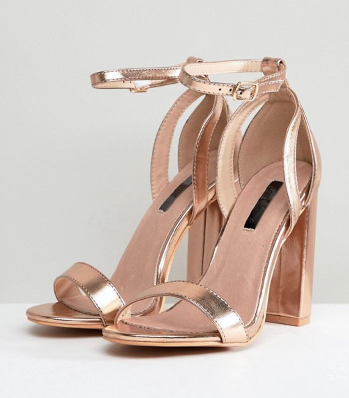 rose gold heels 